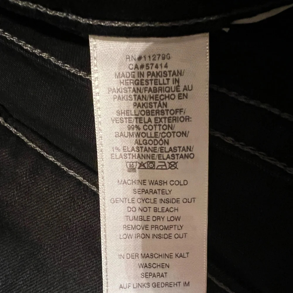 NWT True Religion Ricky Relaxed Straight Men‎ Jeans- 38